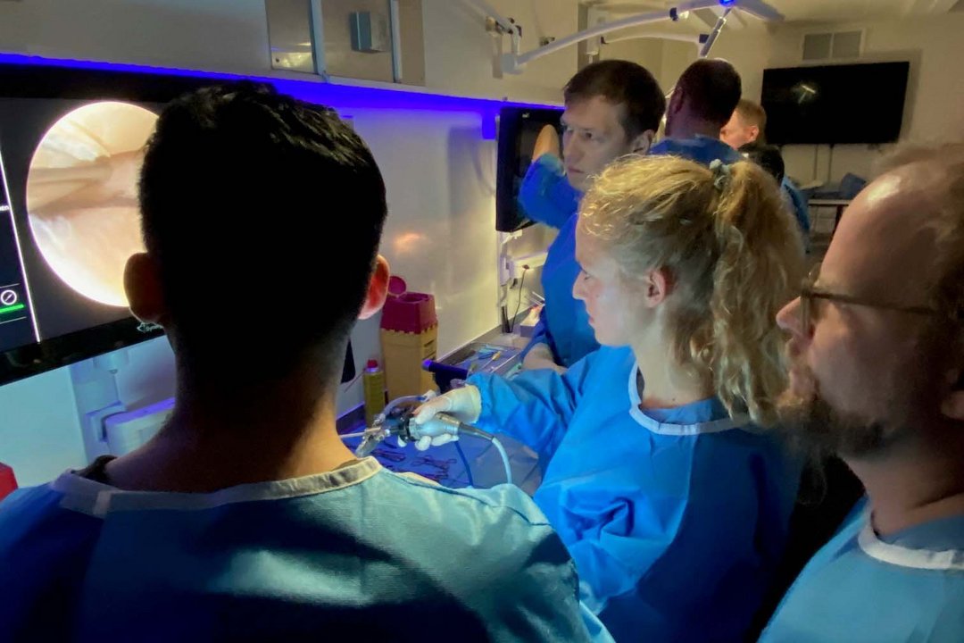 Nachwuchs Medizin, Schulungstruck Facharztteam